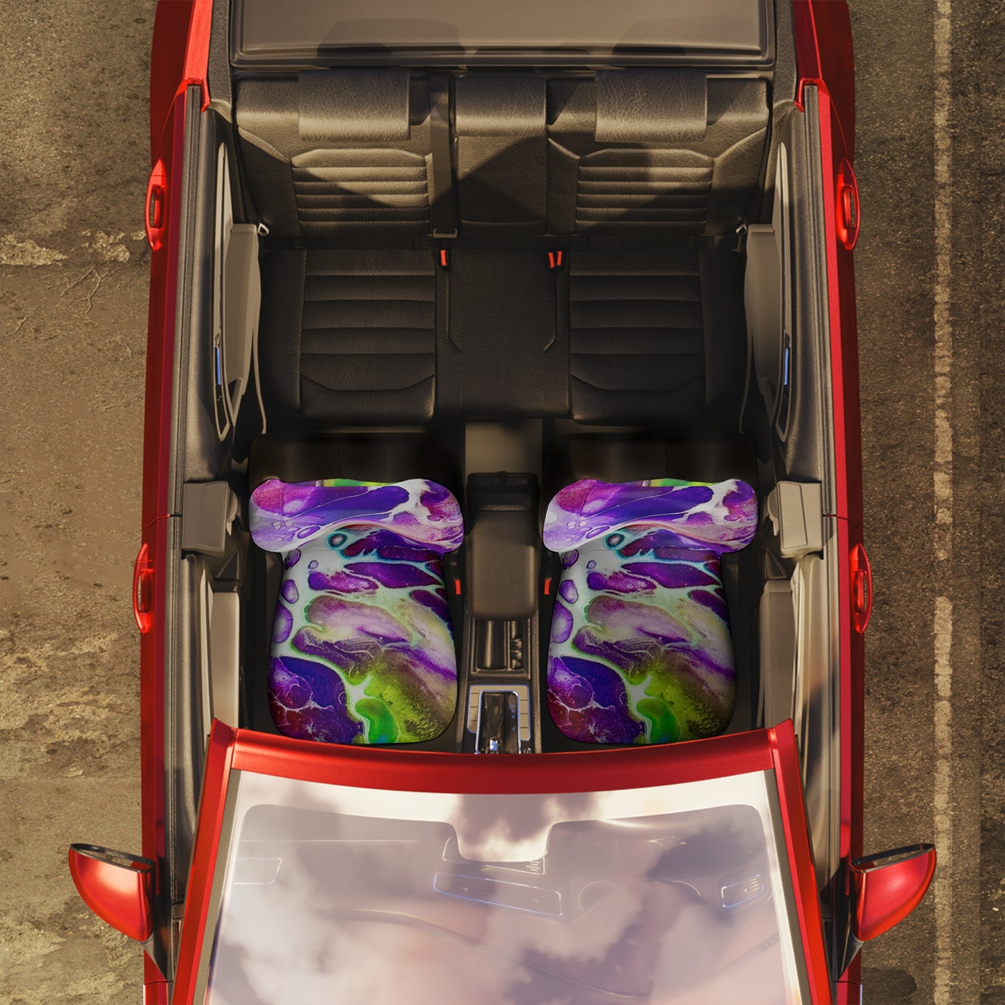 Abstract Car Seat Covers