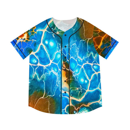 Bold Colorful Men's Baseball Jersey