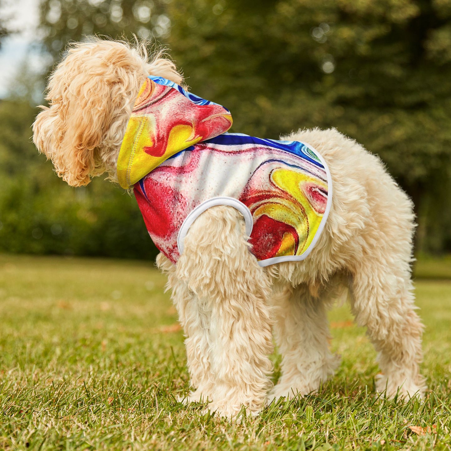 Unique Pet Hoodie "Our take on the Newfoundland flag"