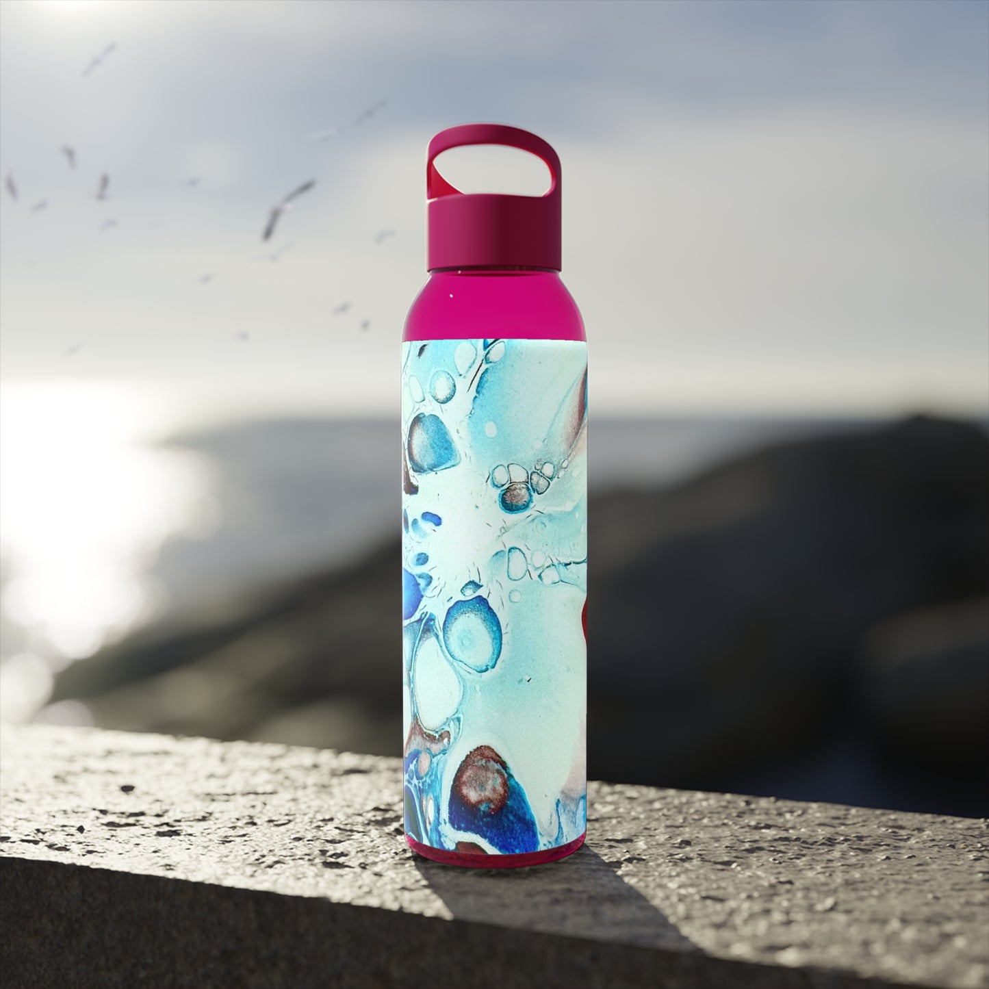 Abstract Water Bottle