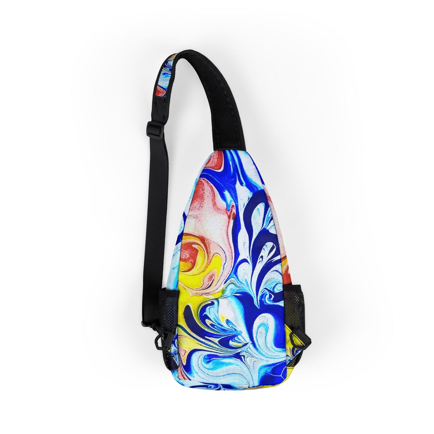 Stylish Chest Bag, Sling Bag, Waterproof "Our take on the Newfoundland Flag"