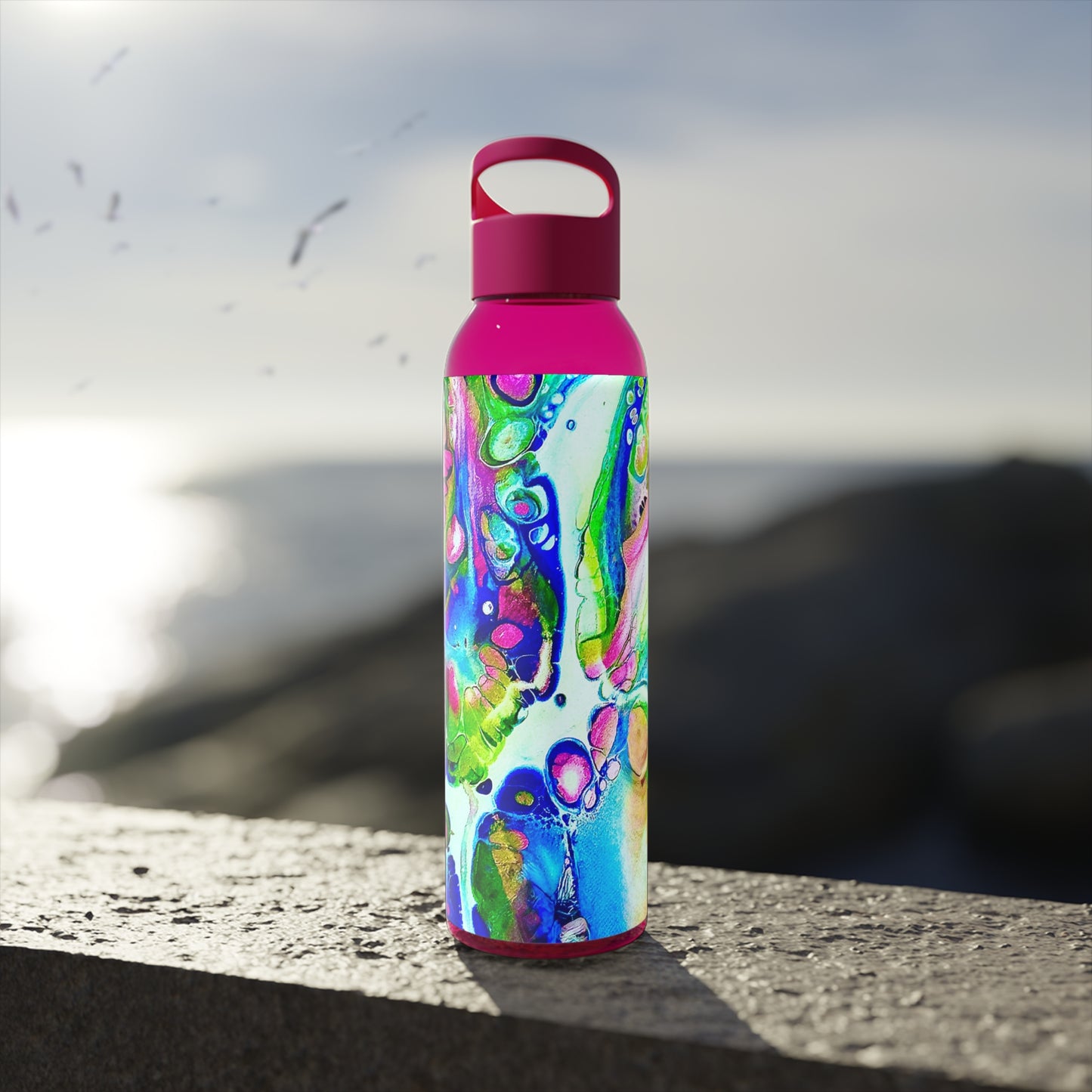 Abstract Water Bottle