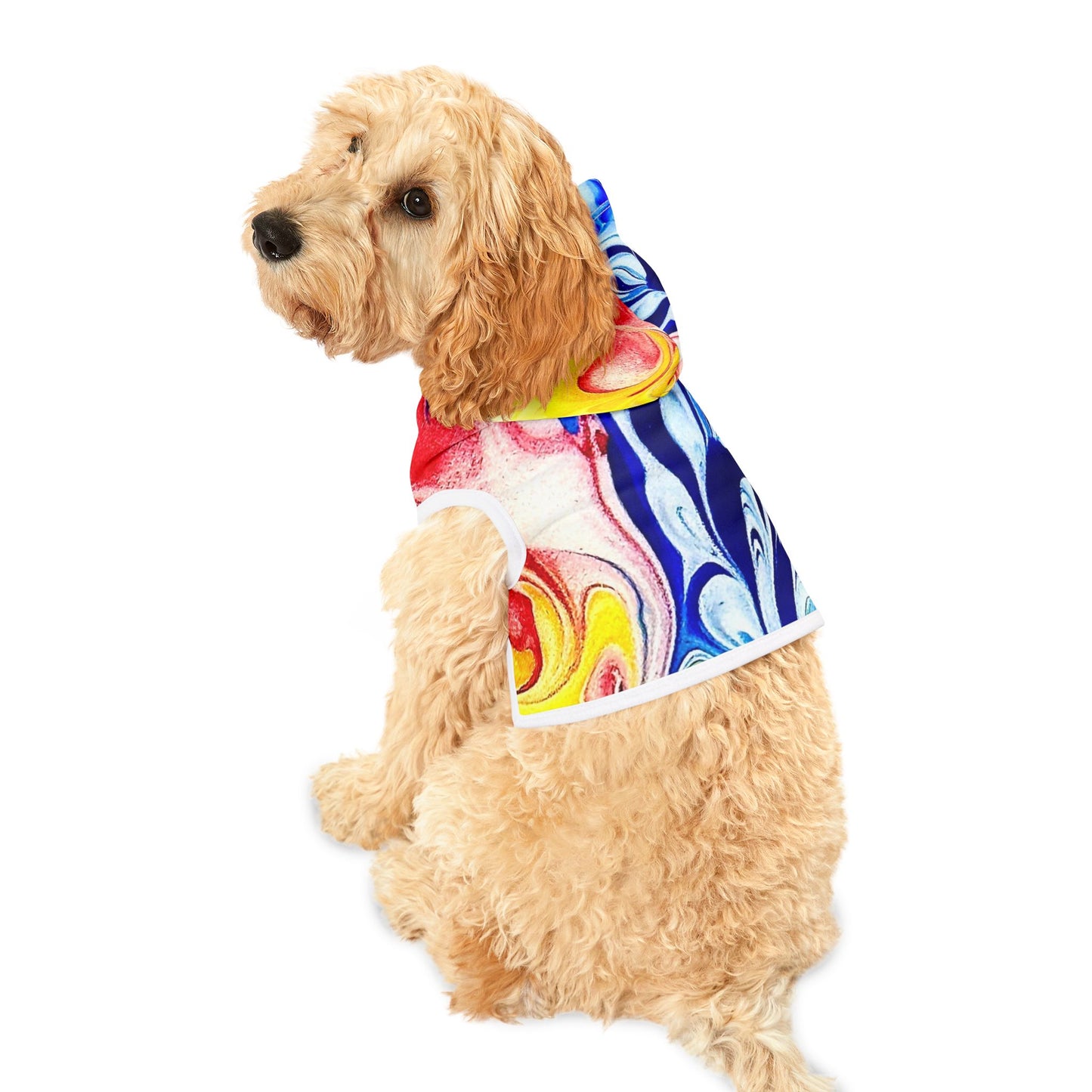 Unique Pet Hoodie "Our take on the Newfoundland flag"