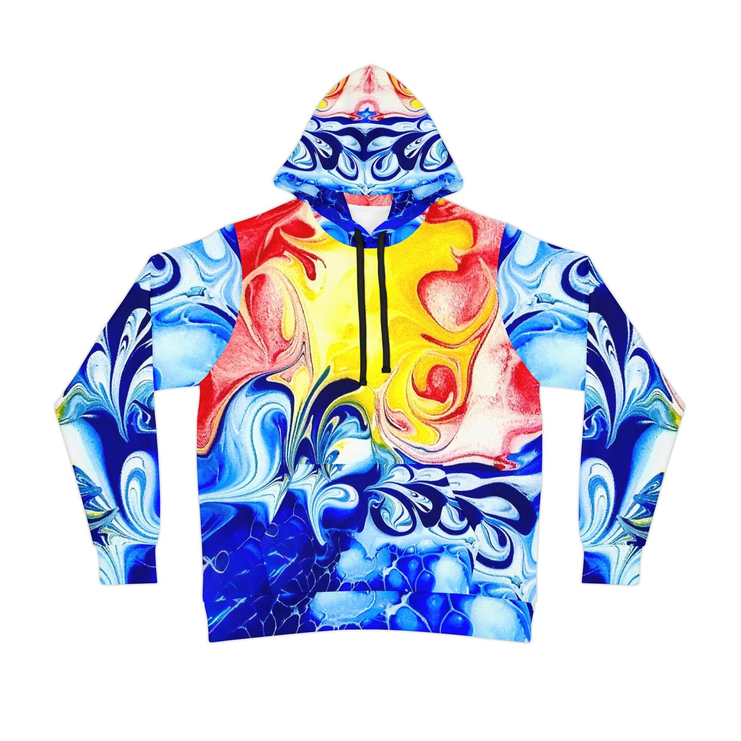 Colorful Artistic Unisex Hoodie "Our take on the Newfoundland flag"