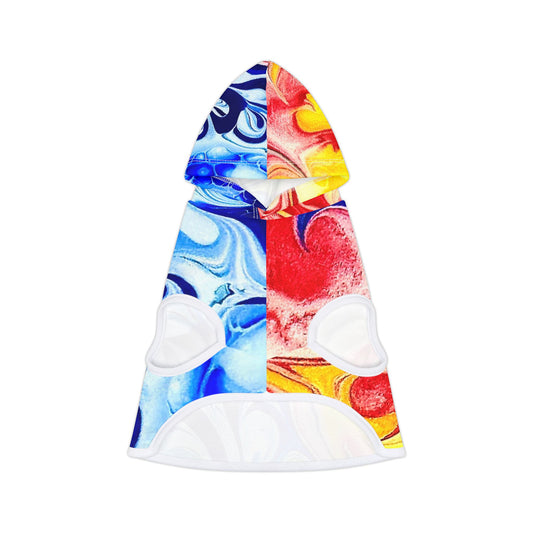 Unique Pet Hoodie "Our take on the Newfoundland flag"