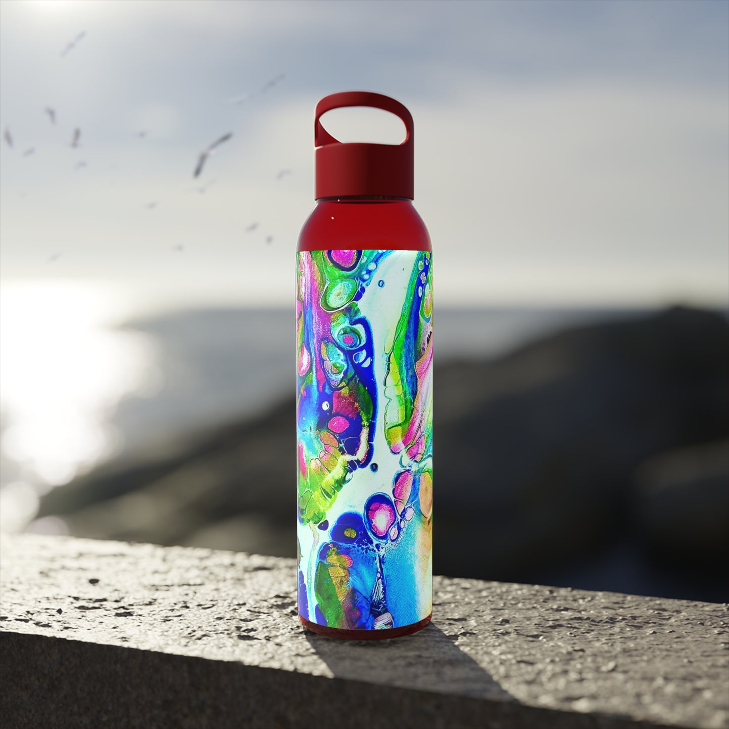 Abstract Water Bottle