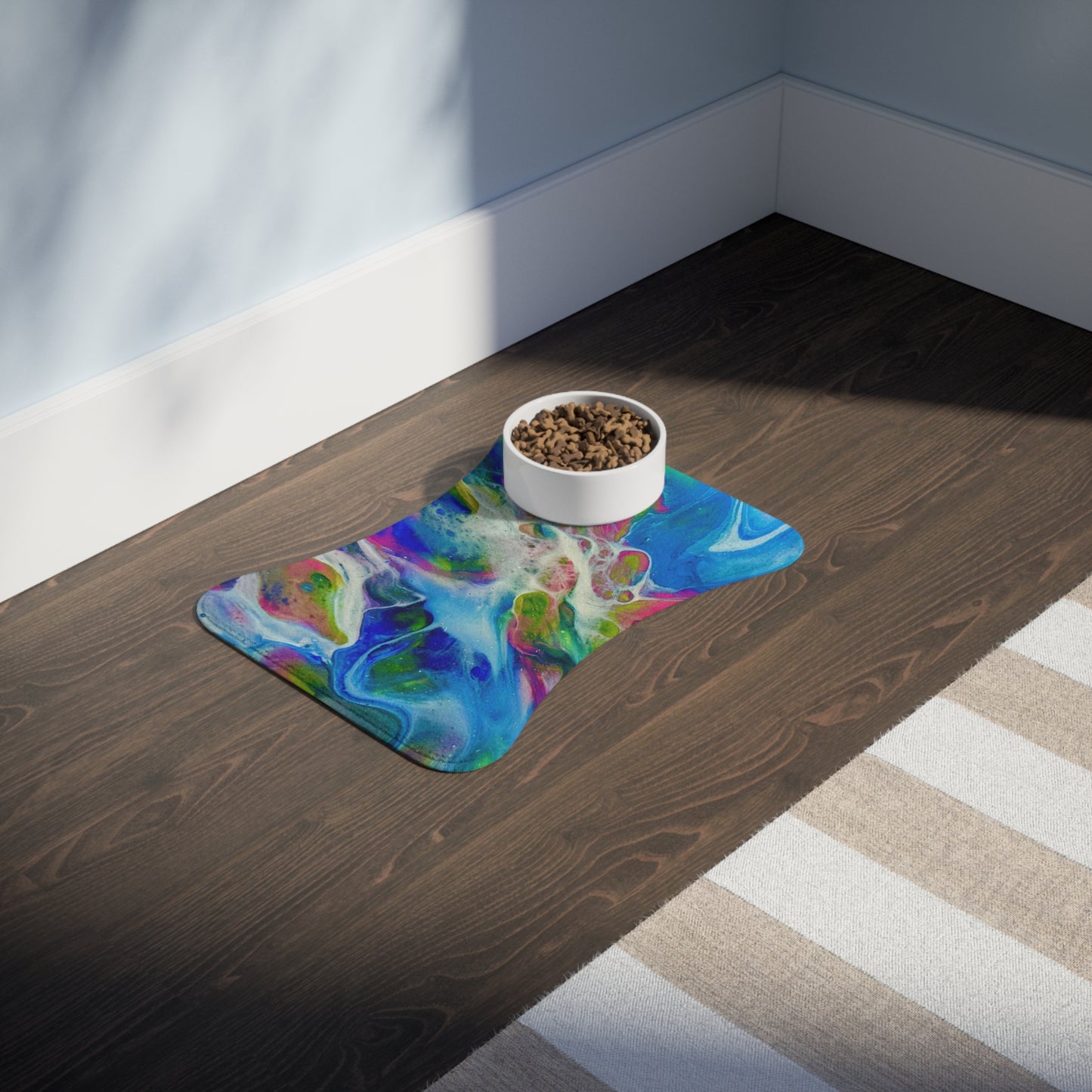 Artistic Pet Feeding Mats