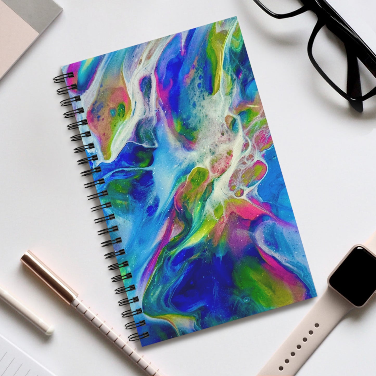Colorful Spiral Journal