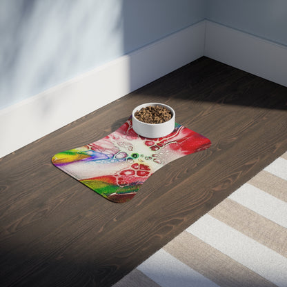Artistic Pet Feeding Mats