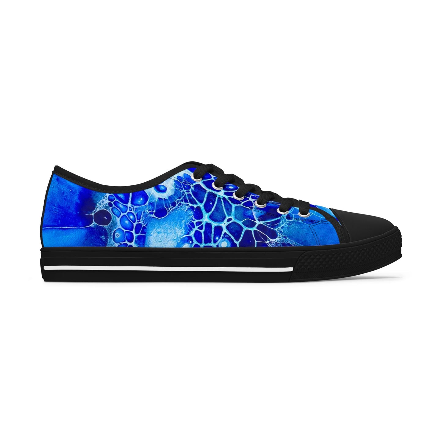 Stylish Women's Low Top Sneakers with Abstract Design, Casual Footwear, Everyday Sneakers