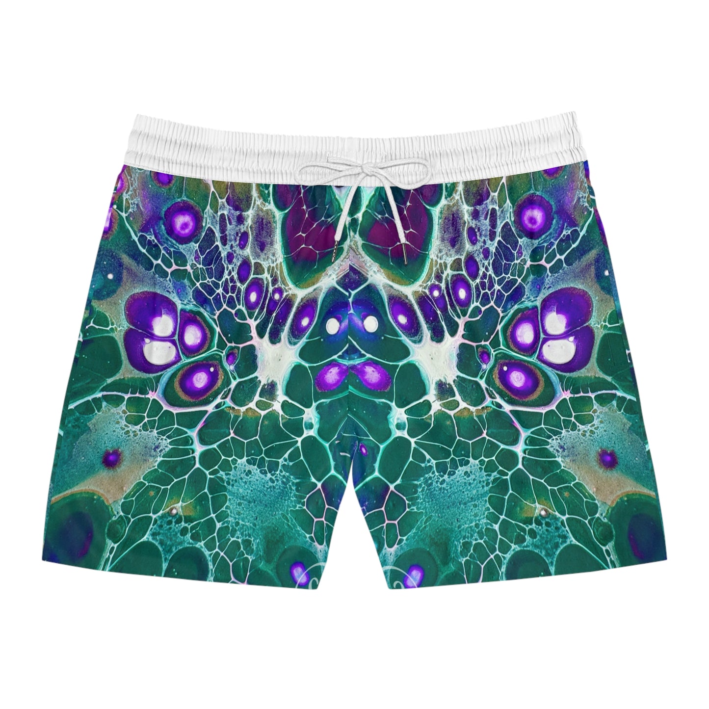 Men's Vibrant Swim Shorts, Pool Wear, Swim Trunks