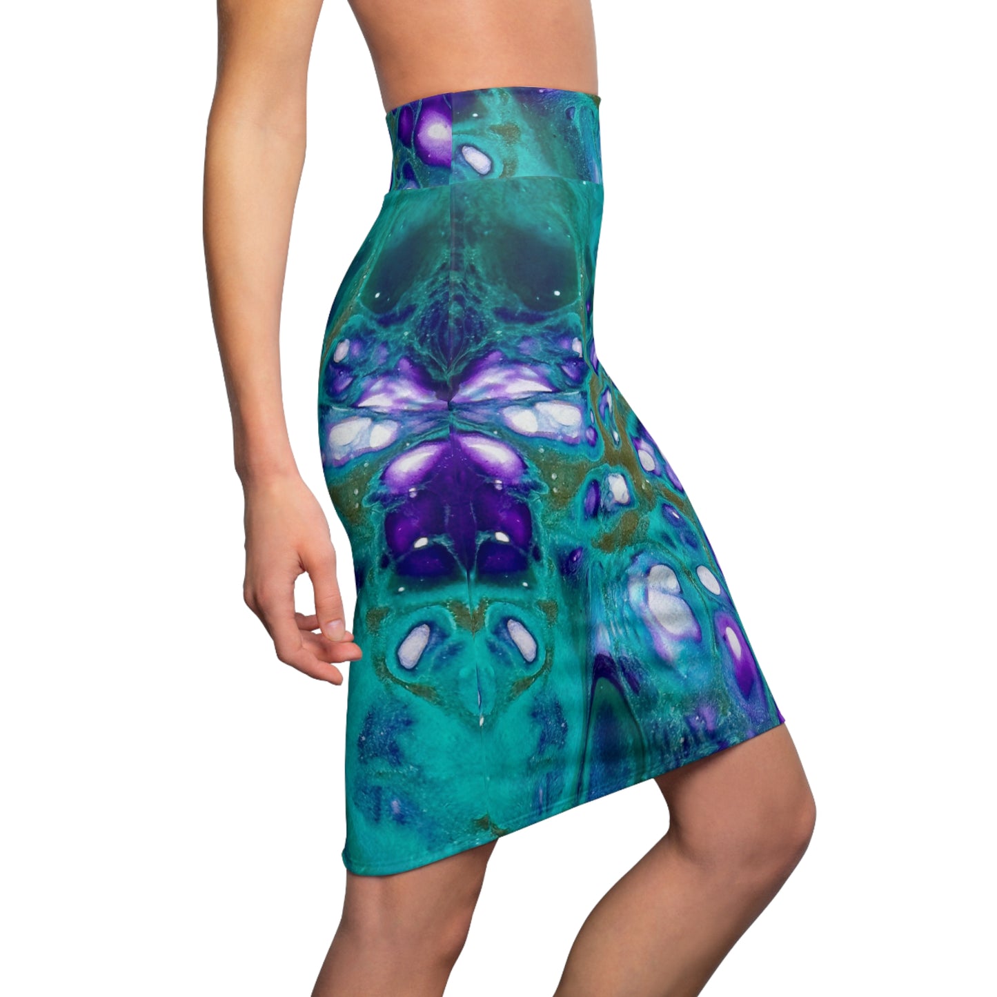 Vibrant Abstract Skirt