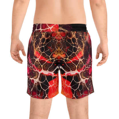 Men's Vibrant Swim Shorts, Pool Wear, Swim Trunks