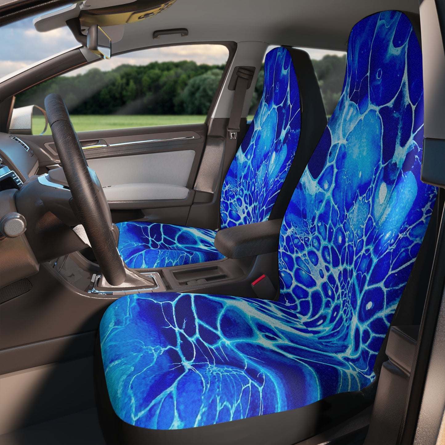 Abstract Car Seat Covers