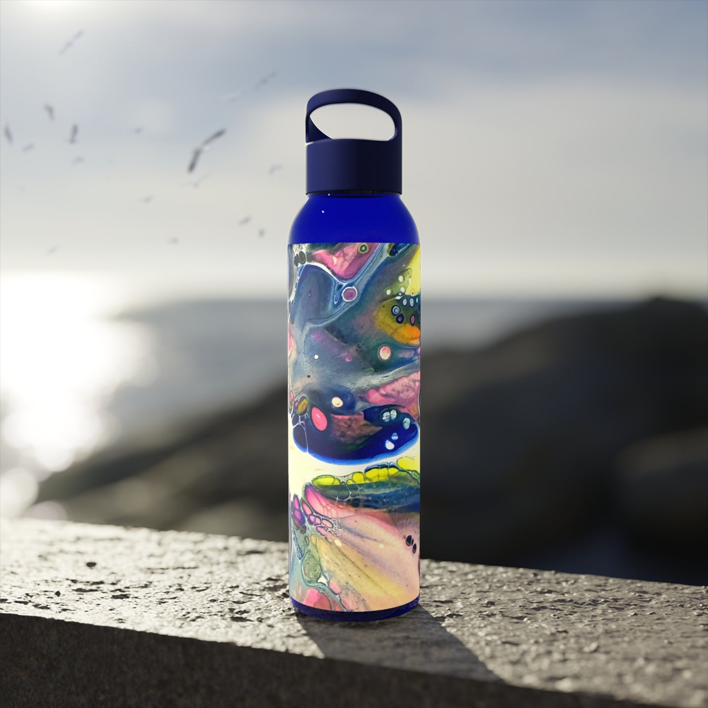 Abstract Water Bottle