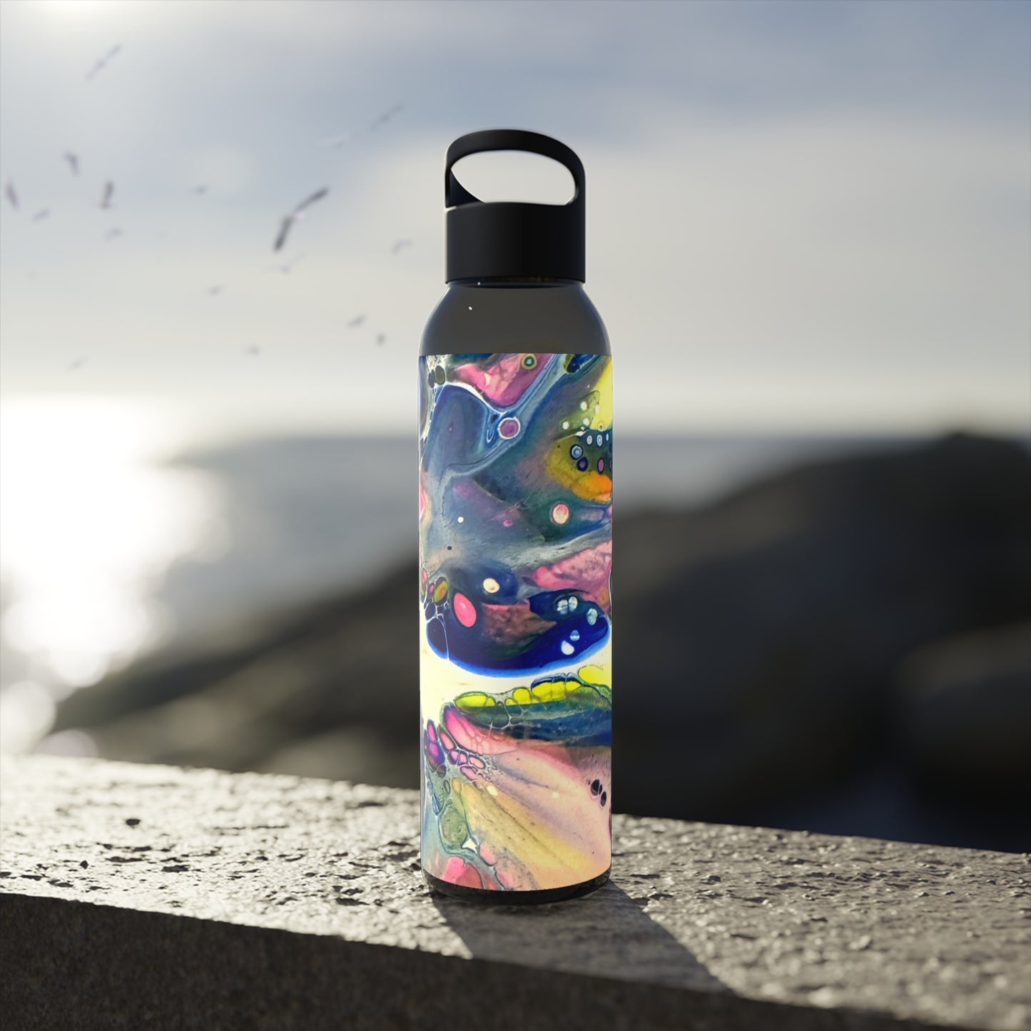 Abstract Water Bottle