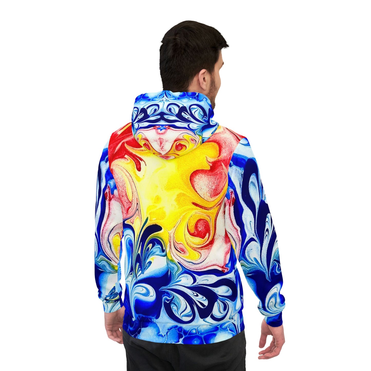 Colorful Artistic Unisex Hoodie "Our take on the Newfoundland flag"