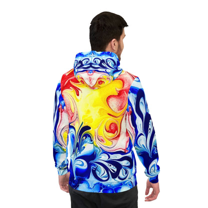 Colorful Artistic Unisex Hoodie "Our take on the Newfoundland flag"