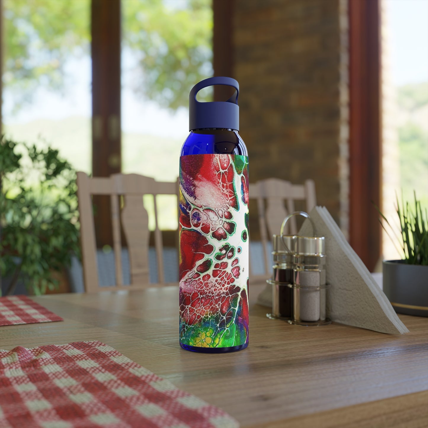 Abstract Water Bottle