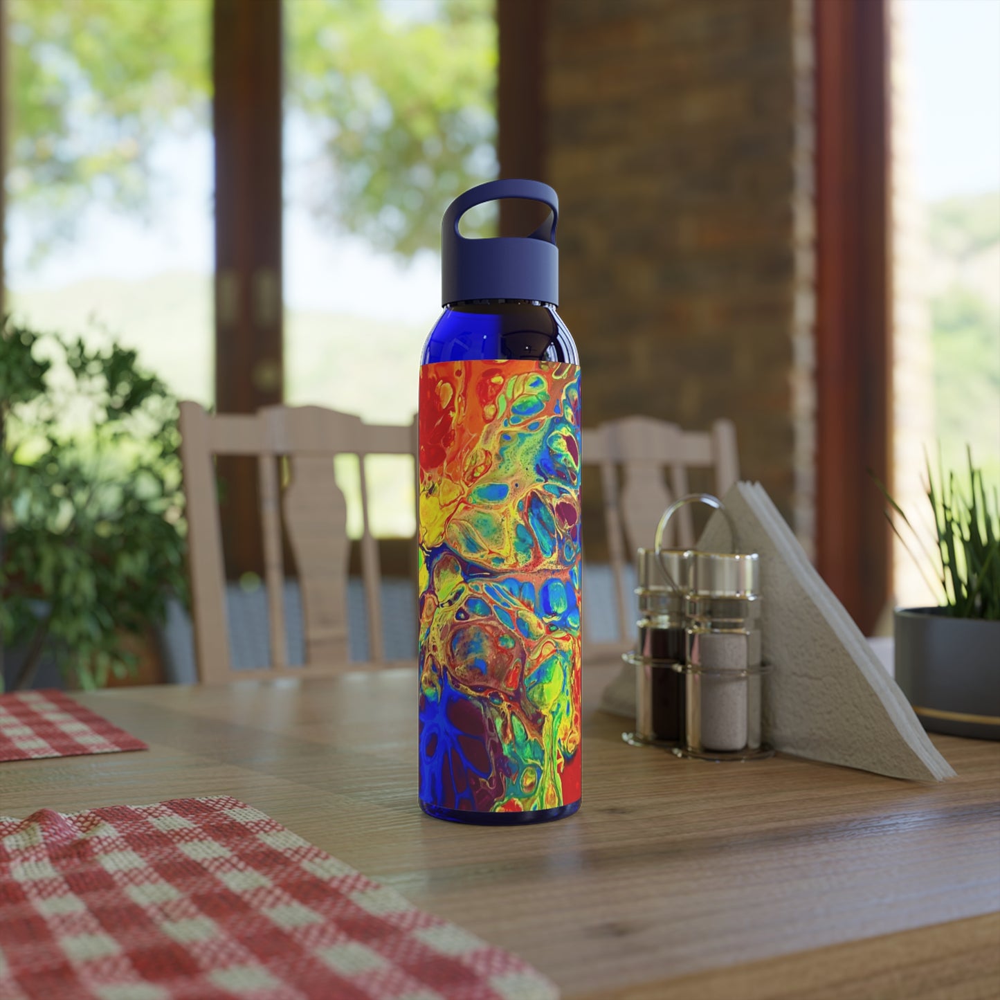 Abstract Water Bottle