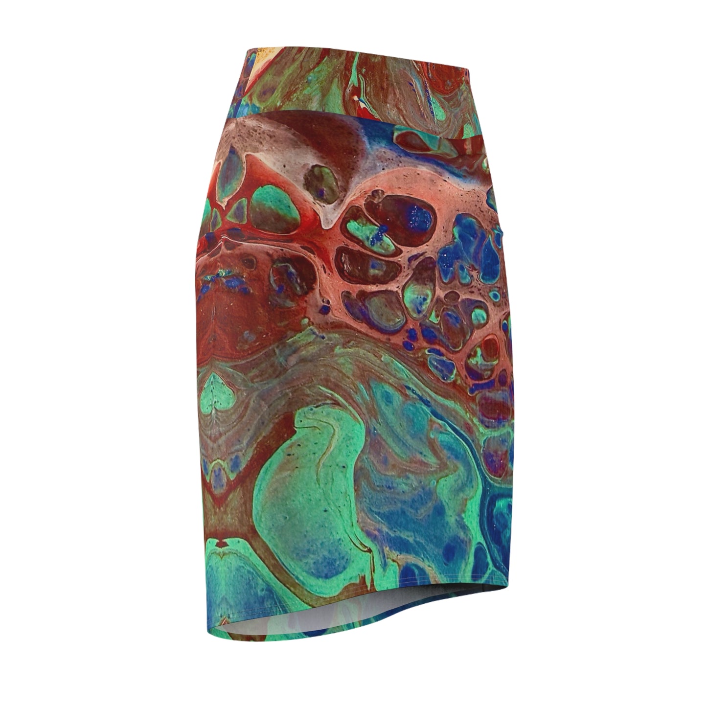 Vibrant Abstract Skirt