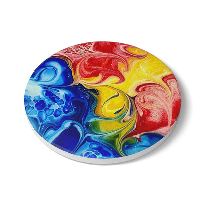 Ceramic Coaster Set "Our take on the Newfoundland Flag"