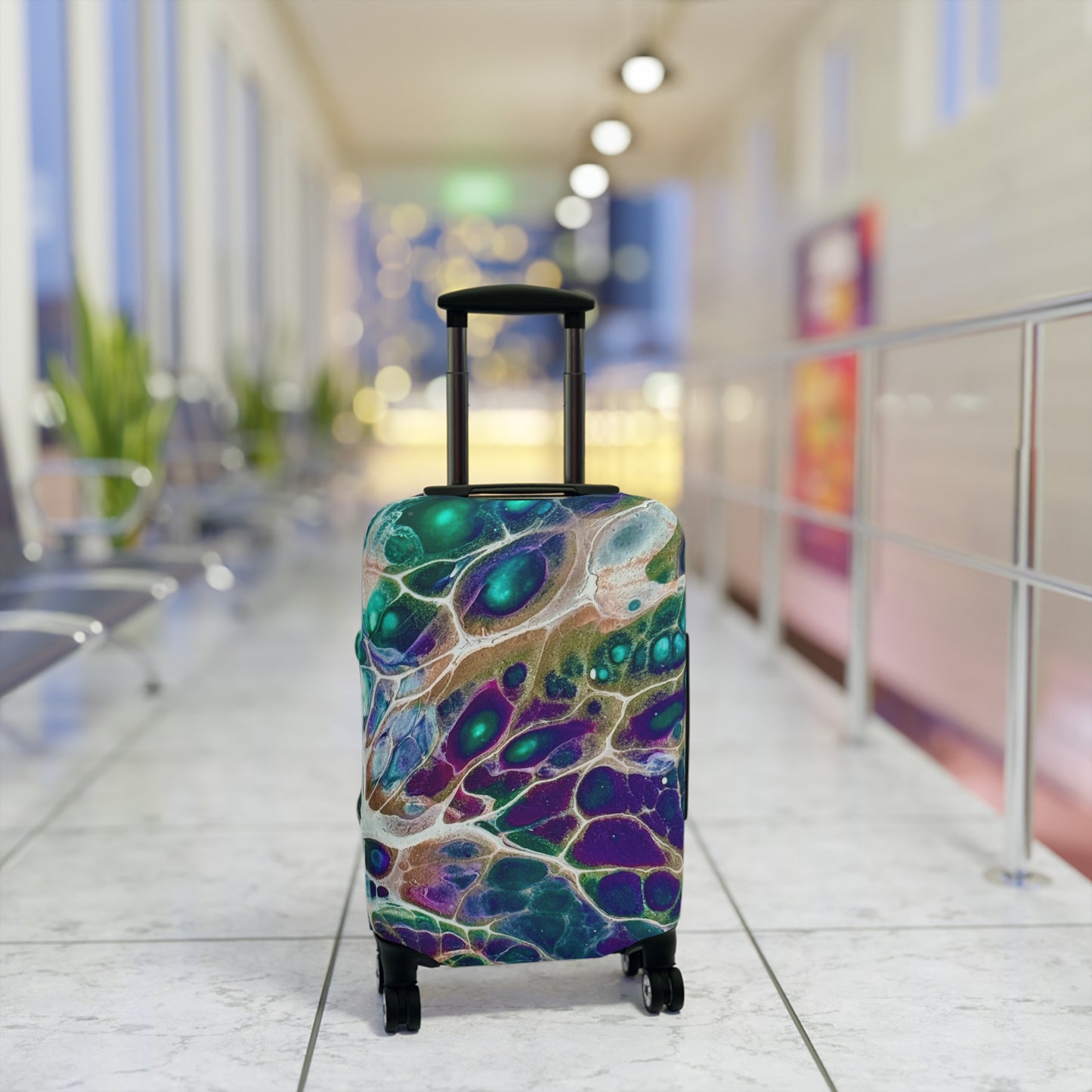 Colorful Luggage Cover, Suitcase Protector