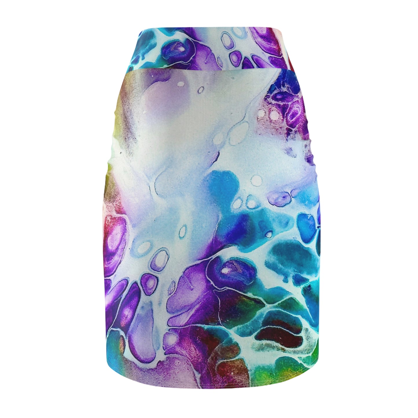 Vibrant Abstract Skirt