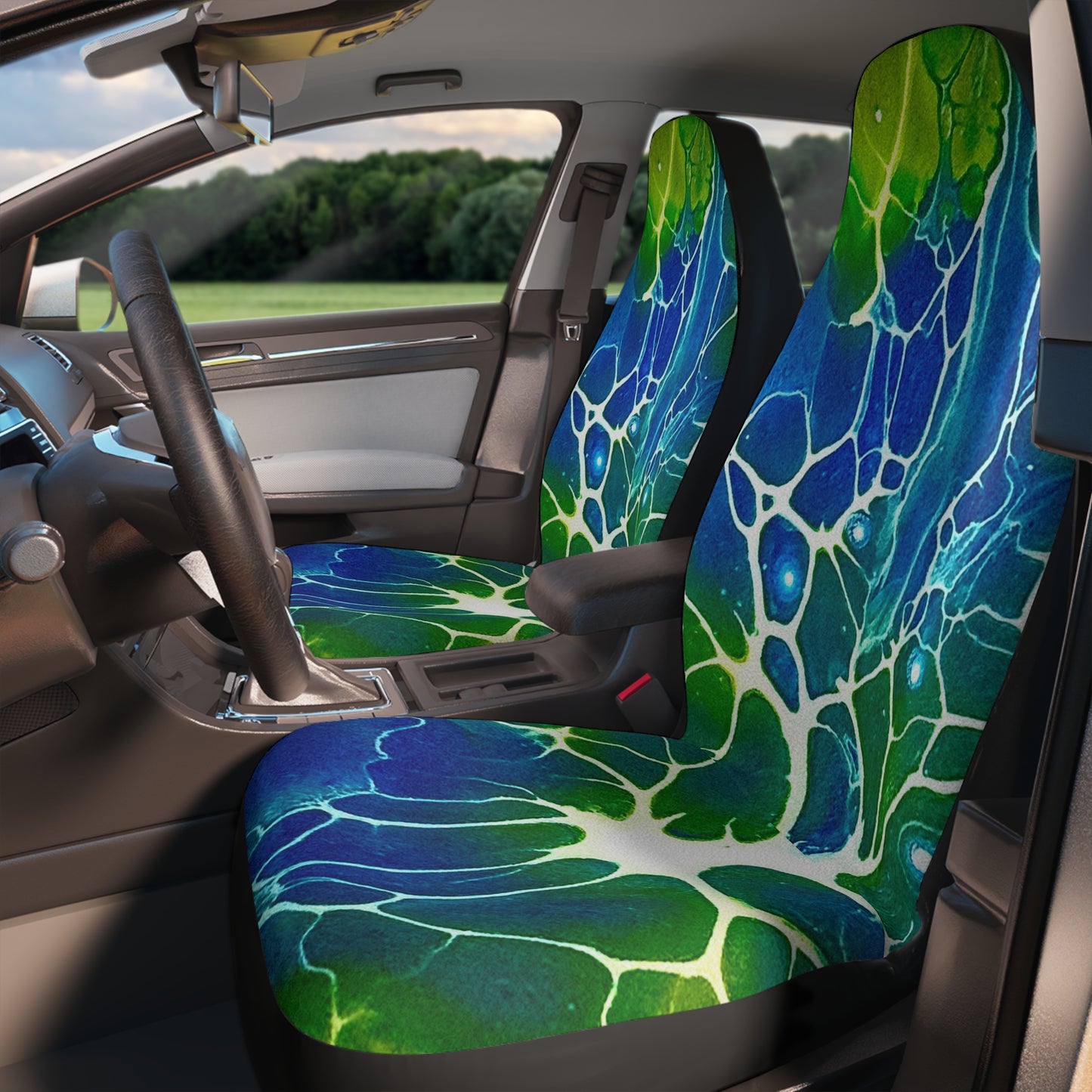 Abstract Car Seat Covers