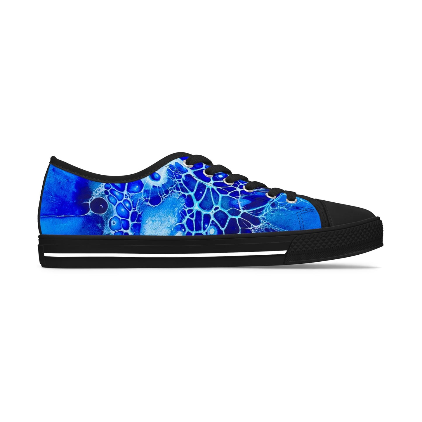 Stylish Women's Low Top Sneakers with Abstract Design, Casual Footwear, Everyday Sneakers