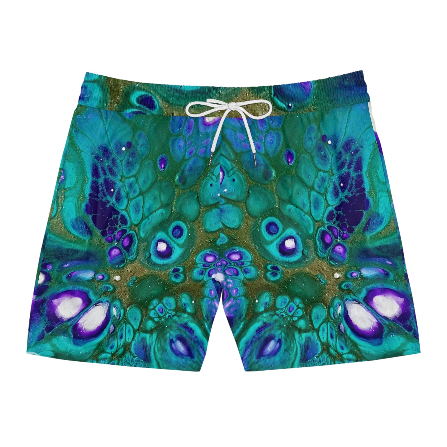 Men's Vibrant Swim Shorts, Pool Wear, Swim Trunks