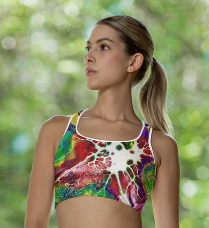 Sports Bra, Workout Top, Yoga Bra