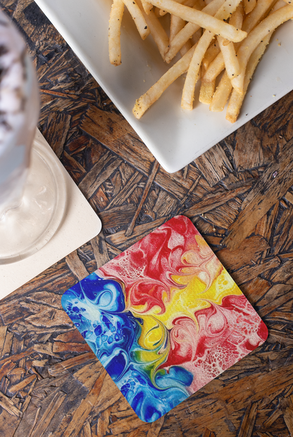 Ceramic Coaster Set "Our take on the Newfoundland Flag"