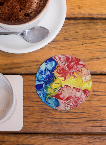 Ceramic Coaster Set "Our take on the Newfoundland Flag"