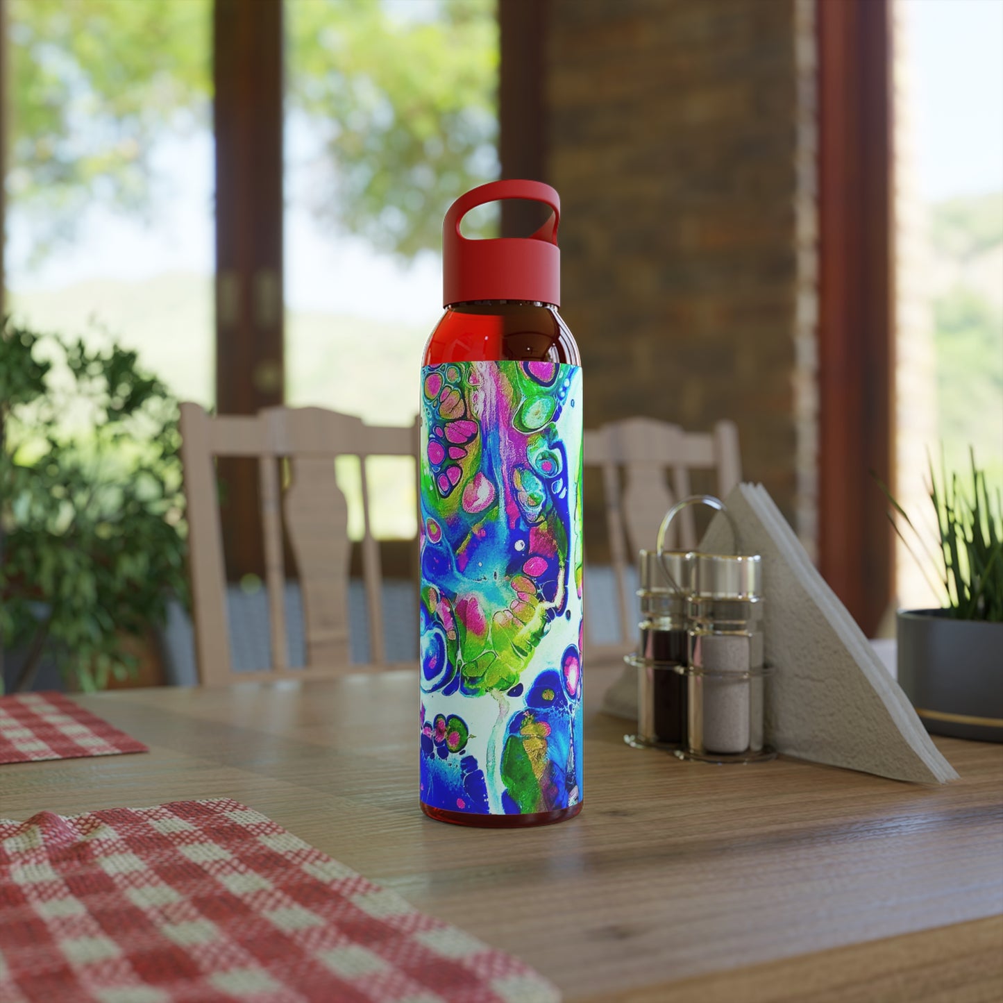 Abstract Water Bottle