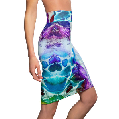 Vibrant Abstract Skirt