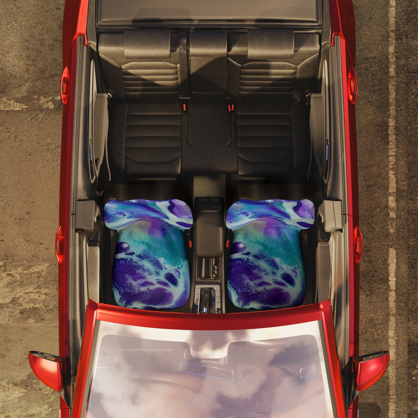 Abstract Car Seat Covers