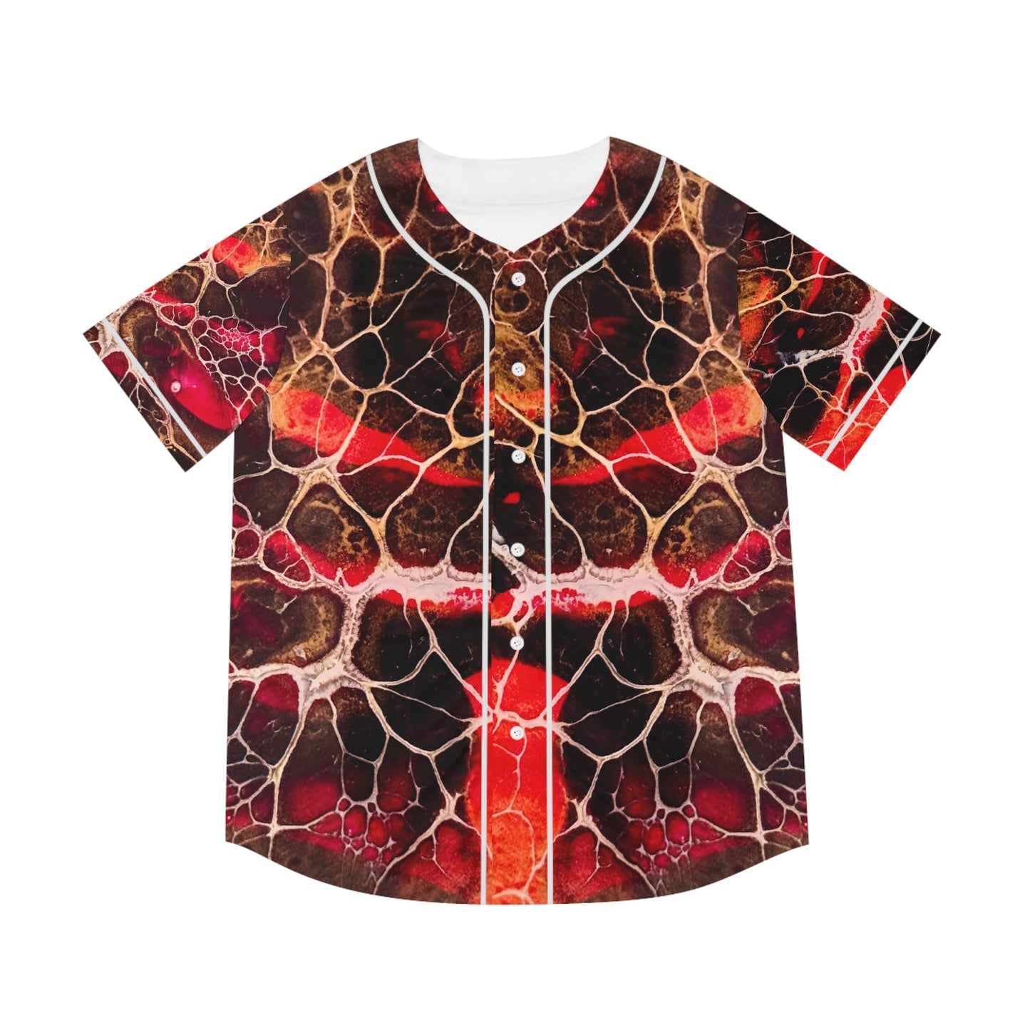 Bold Colorful Men's Baseball Jersey