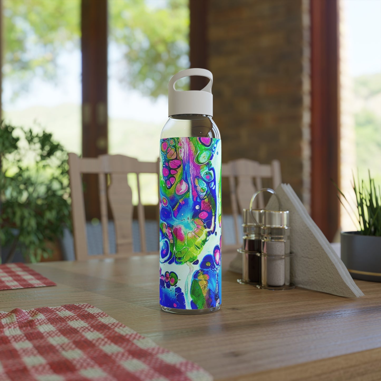 Abstract Water Bottle