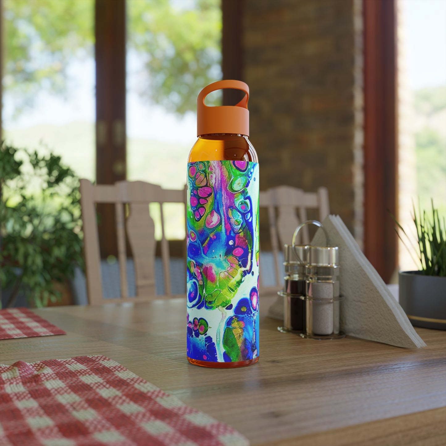 Abstract Water Bottle