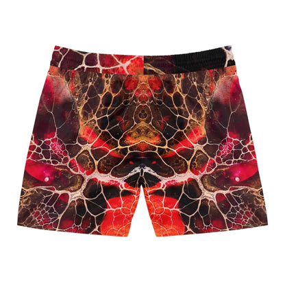 Men's Vibrant Swim Shorts, Pool Wear, Swim Trunks