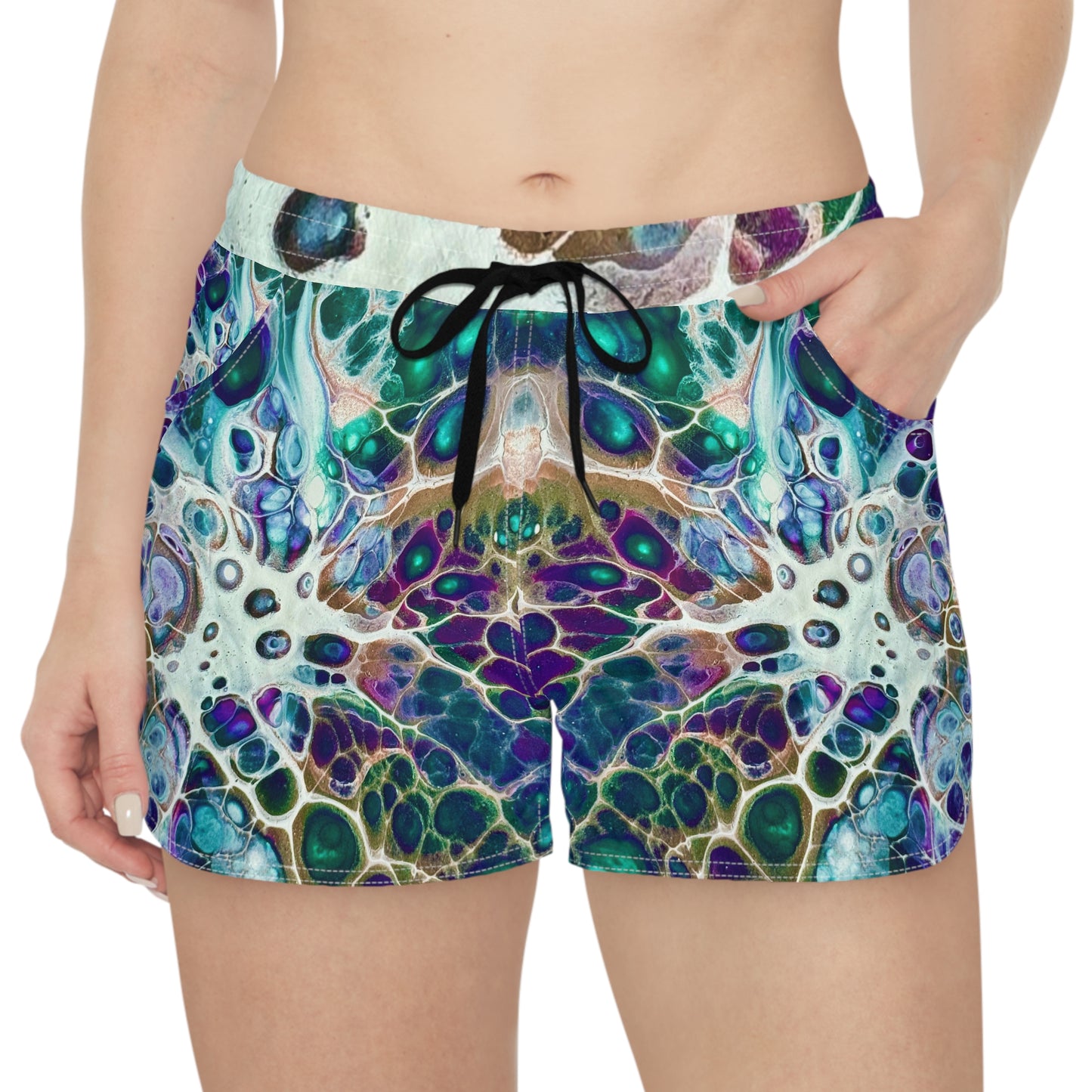 Vibrant Women's Casual Shorts