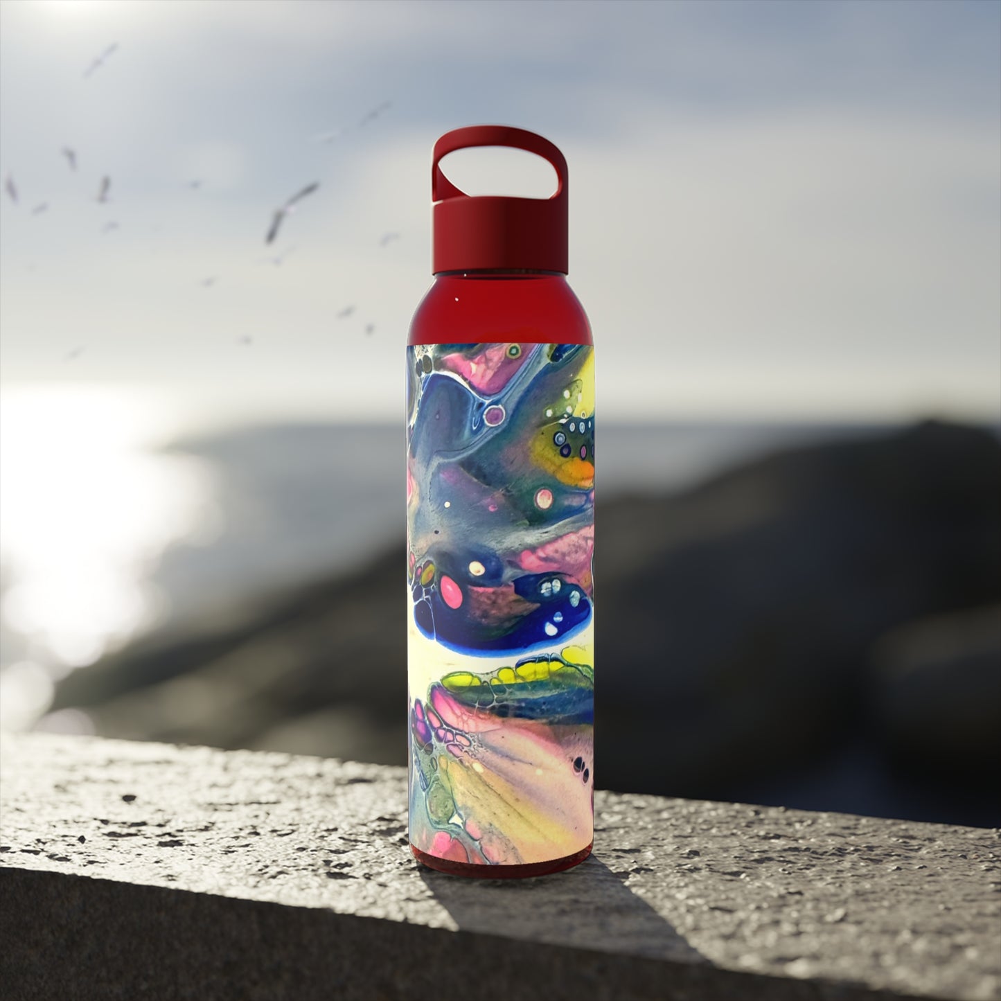 Abstract Water Bottle