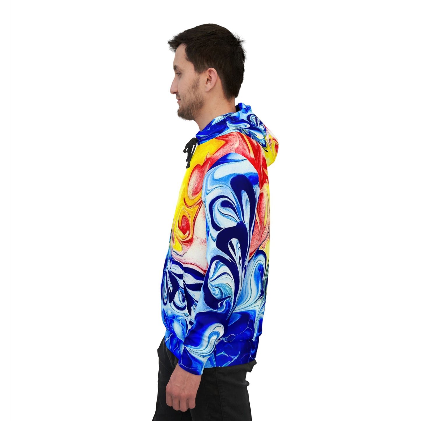 Colorful Artistic Unisex Hoodie "Our take on the Newfoundland flag"