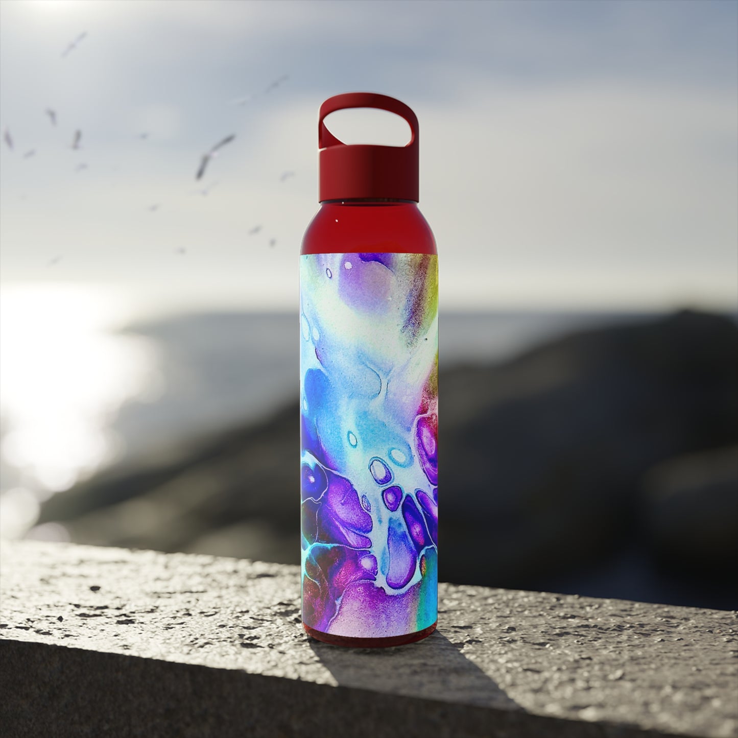 Abstract Water Bottle