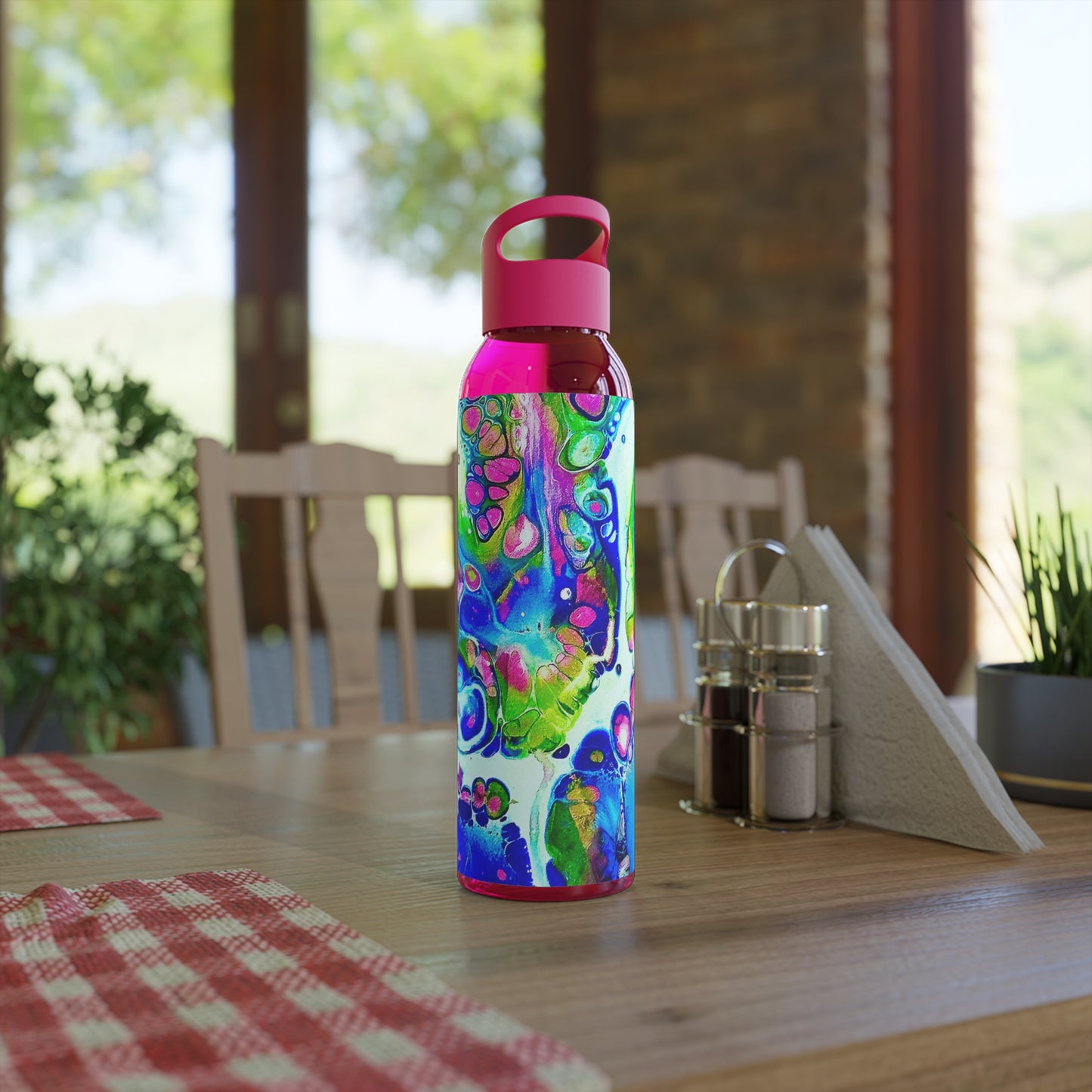 Abstract Water Bottle