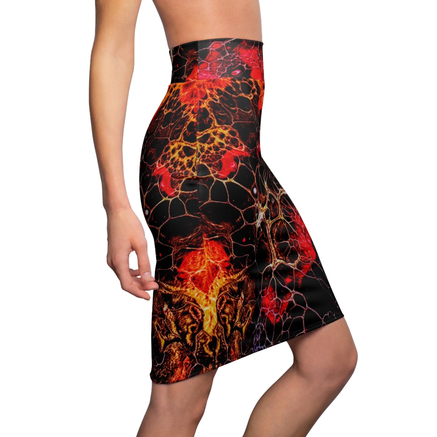 Vibrant Abstract Skirt