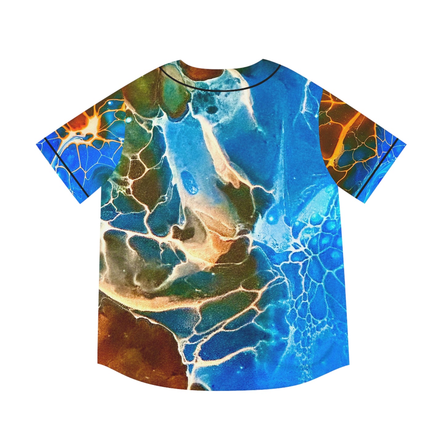 Bold Colorful Men's Baseball Jersey