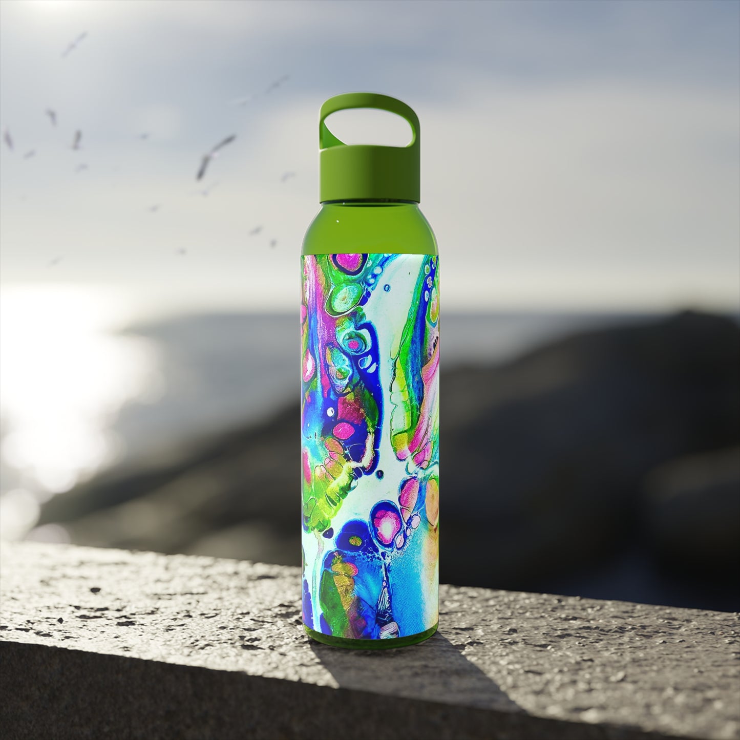 Abstract Water Bottle