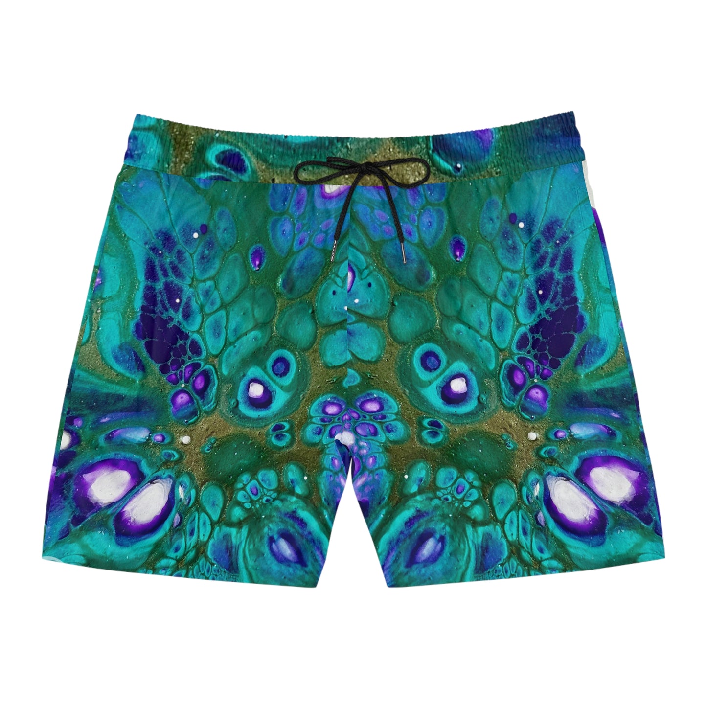 Men's Vibrant Swim Shorts, Pool Wear, Swim Trunks